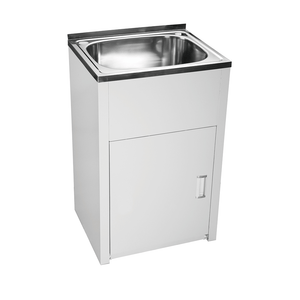 Noveen Sinks BLC-T45 Tulsa Laundry Troughs with Metal Cabinet (45 litre) 600x500x870 mm