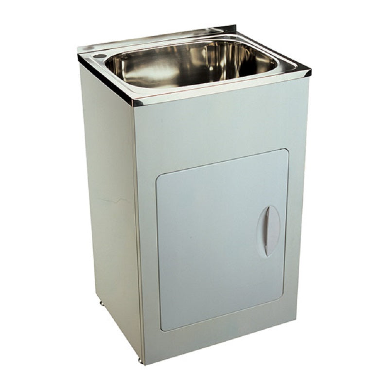 BLC-T35A Tulsa Laundry Troughs with Metal Cabinet (35 litre) 555x455x870 mm
