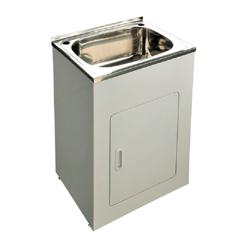 BLC-T45 Tulsa Laundry Troughs with Metal Cabinet (45 litre) 600x500x870 mm