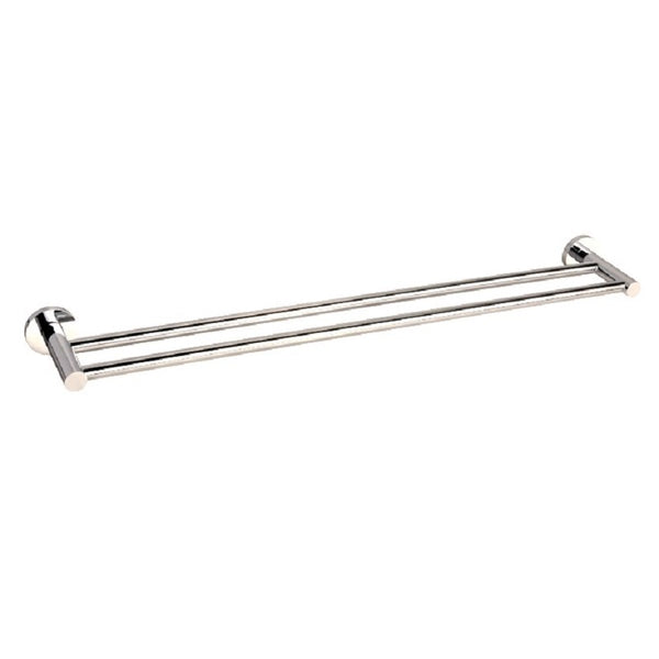 BN69036B-30 NIKO 750mm Twin Towel Rail Brushed Nickel Finish