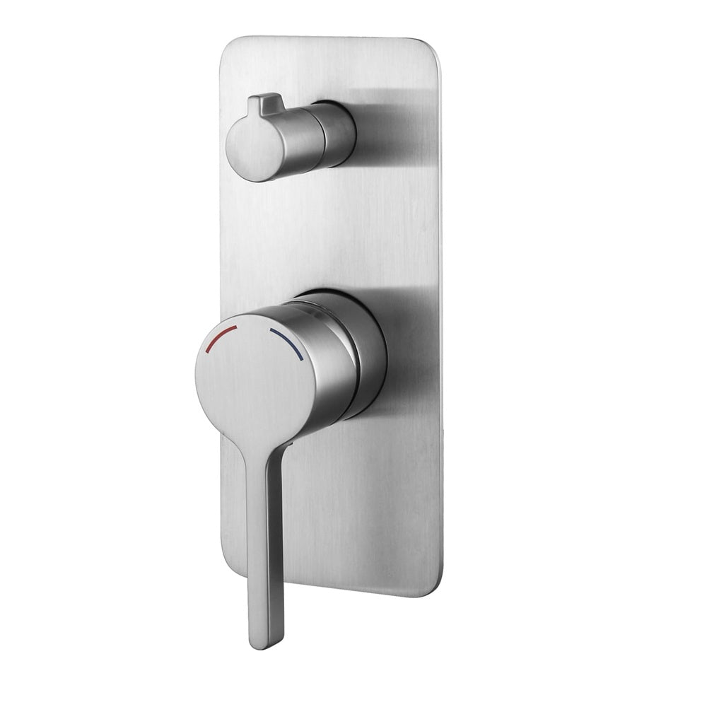 WT 6509BN KENZO Shower Mixer with Diverter in Brushed Nickel