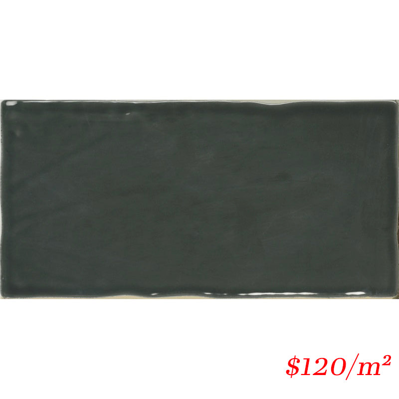 T/ESBOFG12525 ESTUDIO BOHEMIA FAIROAKS GREEN 125*250mm
