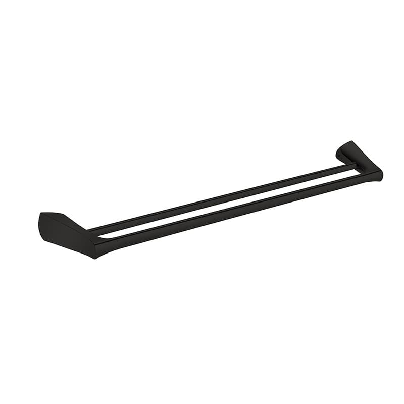 BP25036B-30 NOIR Twin Towel Rail Matte Black Finish