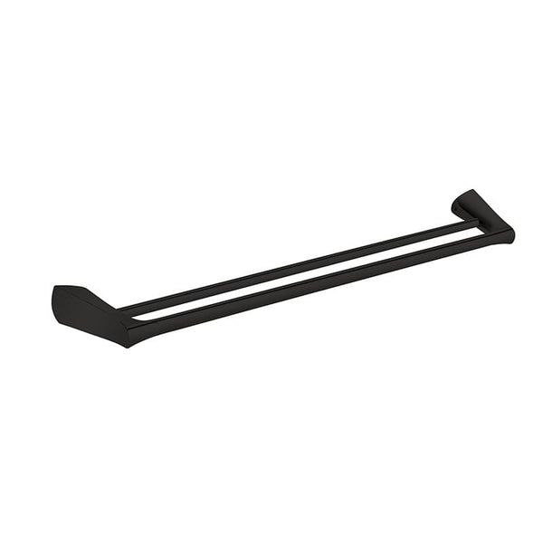 ZENMO Bathroom Accessories BP25036B-30 NOIR Twin Towel Rail Matte Black Finish
