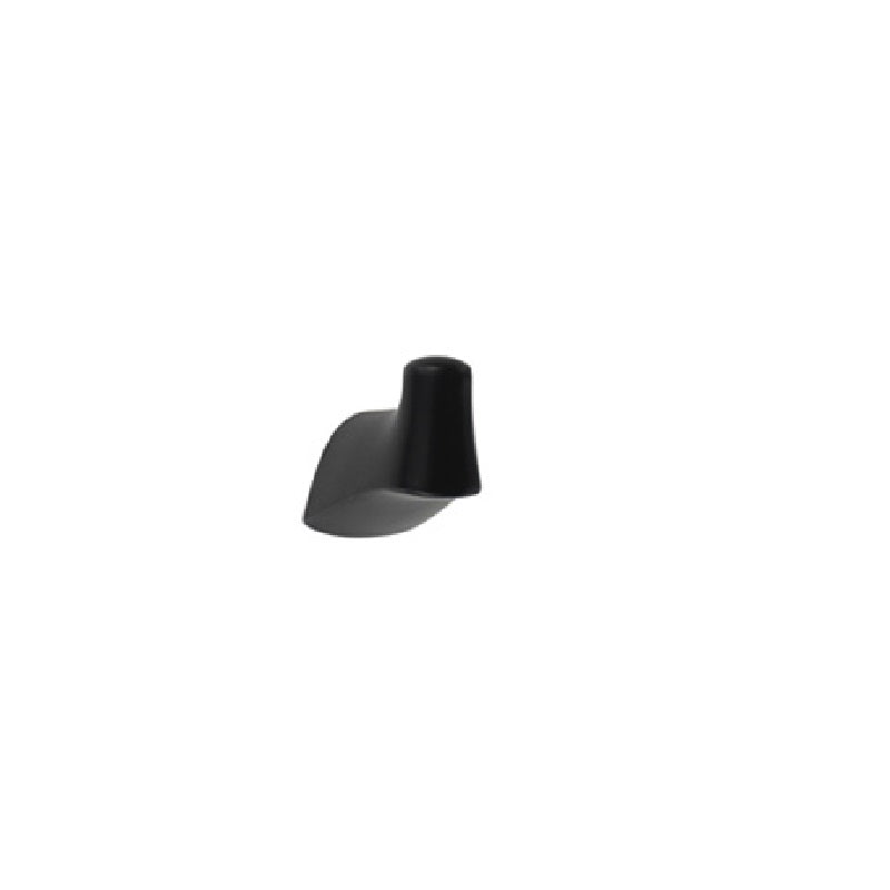 BP25038 NOIR Single Hook Matte Black Finish