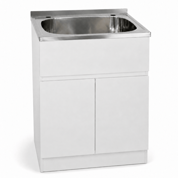 Noveen Sinks BRC-T35A Rio Laundry Trough with Cabinet (35 litre) 550x450x865MM