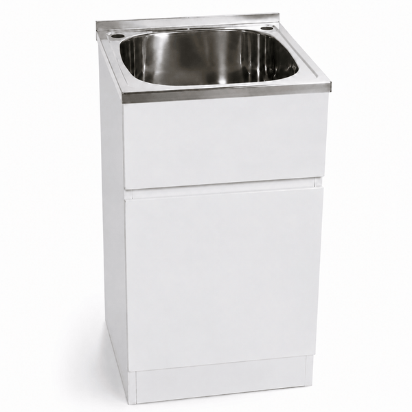 Noveen Sinks BRC-T35B Rio Laundry Trough with Cabinet (35 litre) 445x550x865 mm