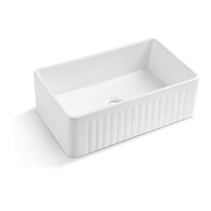 BS 7645 Single Bowl Ceramic Butler Sink