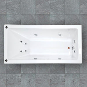 BTB1660 SPA BARI Drop In Spa Bathtub 1660mm (Long) x 760mm (Wide)