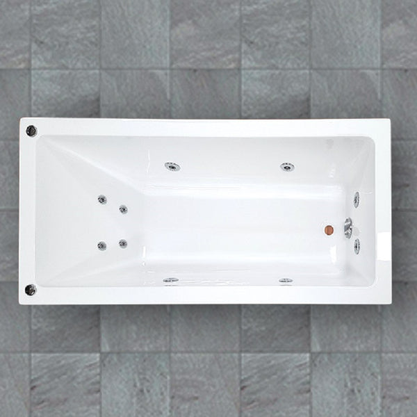 BTB1660 SPA BARI Drop In Spa Bathtub 1660mm (Long) x 760mm (Wide)