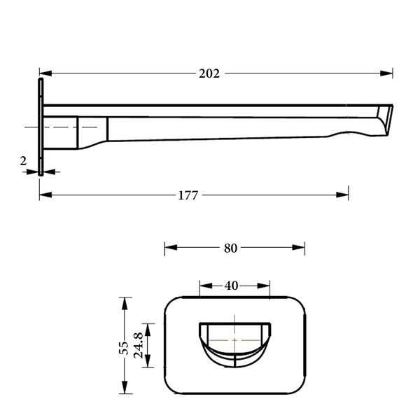 Noveen Mixer Taps BTC8660 London series BATH SPOUT