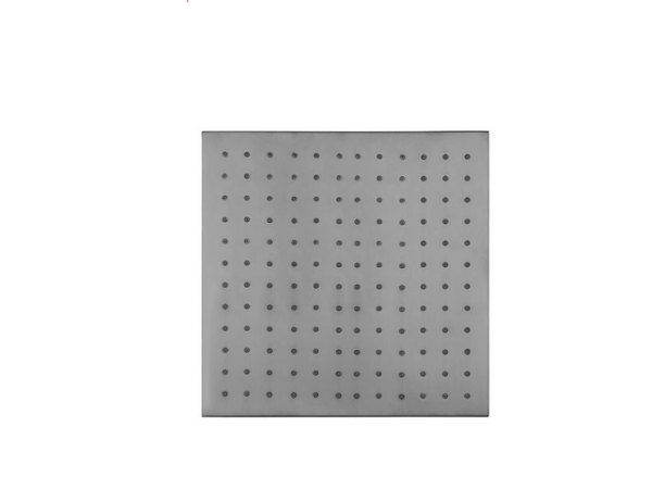 TSI Showers BU0135.SH SQUARE BRUSHED NICKEL BRASS RAINFALL SHOWER HEAD 250MM