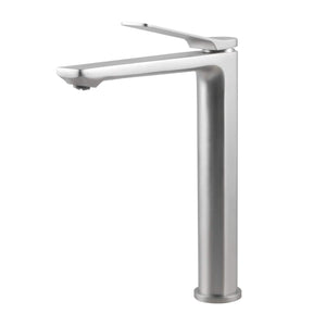 TSI Mixer Taps RUSHY Series Brushed Nickel Tall Basin Mixer BU0149.BM