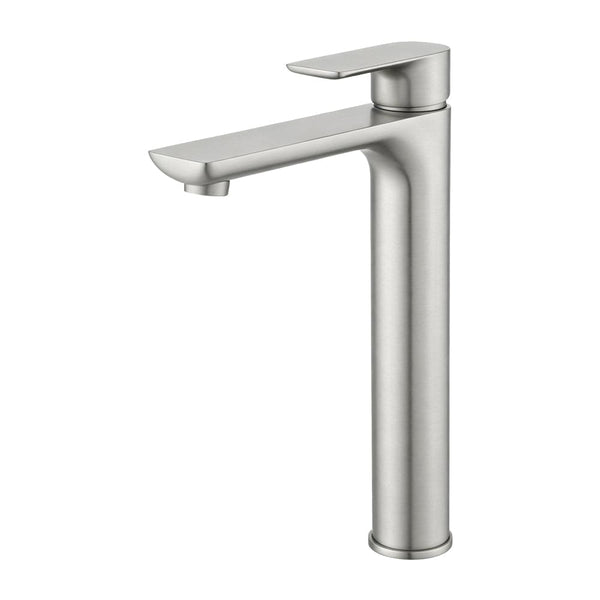 TSI Mixer Taps BU0152.BM VOG SERIES BRUSHED NICKEL TALL BASIN MIXER