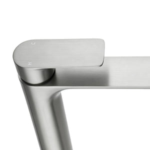 TSI Mixer Taps BU0152.BM VOG SERIES BRUSHED NICKEL TALL BASIN MIXER