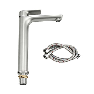 TSI Mixer Taps BU0152.BM VOG SERIES BRUSHED NICKEL TALL BASIN MIXER