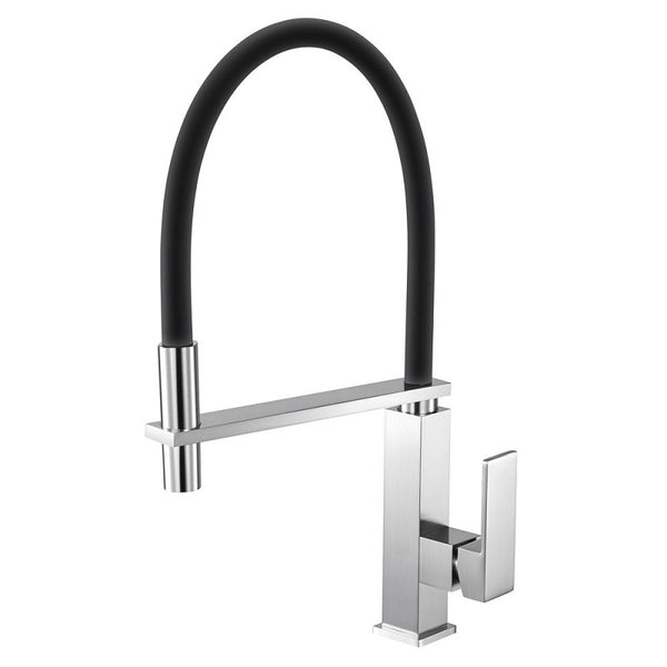 Brushed Nickel Kitchen Sink Mixer Tap BU1032.KM
