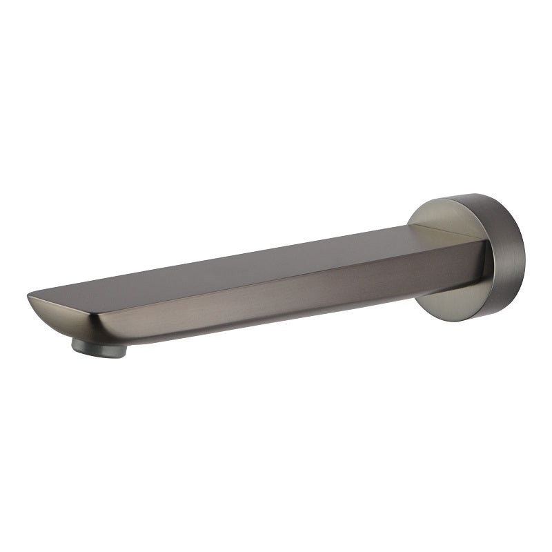 RUSHY Series Brushed Gun Metal Grey Bathtub/Basin Wall Spout BUGM0015.BS