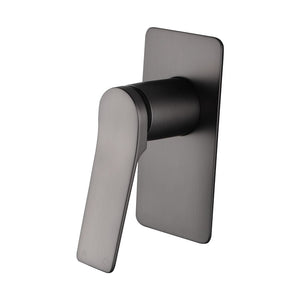 RUSHY Series Square Brushed Gun Metal Grey Built-in Shower Mixer(Brass) BUGM0156.ST