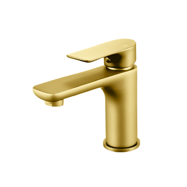 BUYG0131.BM VOG SERIES BRUSHED YELLOW GOLD BASIN MIXER TAP