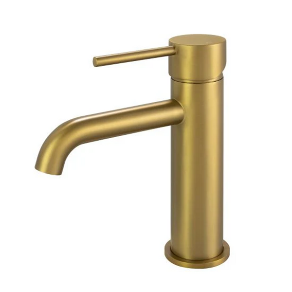 BUYG0150.BM LUCID PIN SERIES ROUND BRUSHED BASIN MIXER