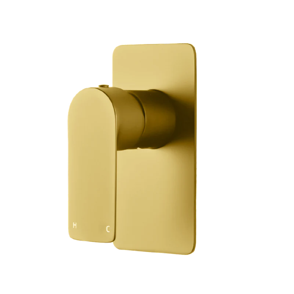 BUYG0167-2.ST VOG SERIES SOLID BRUSHED BRASS SHOWER/BATH WALL MIXER