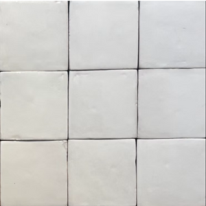 Byron Zellige Chalk 100x100mm