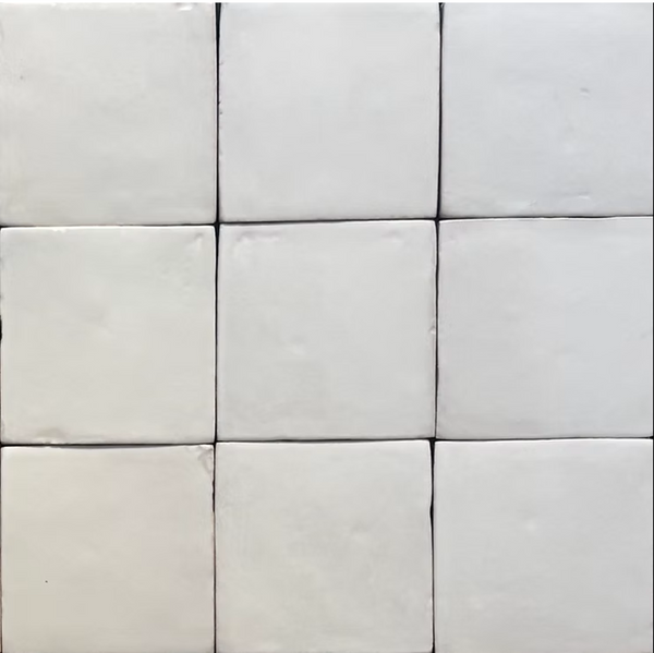 Byron Zellige Chalk 100x100mm