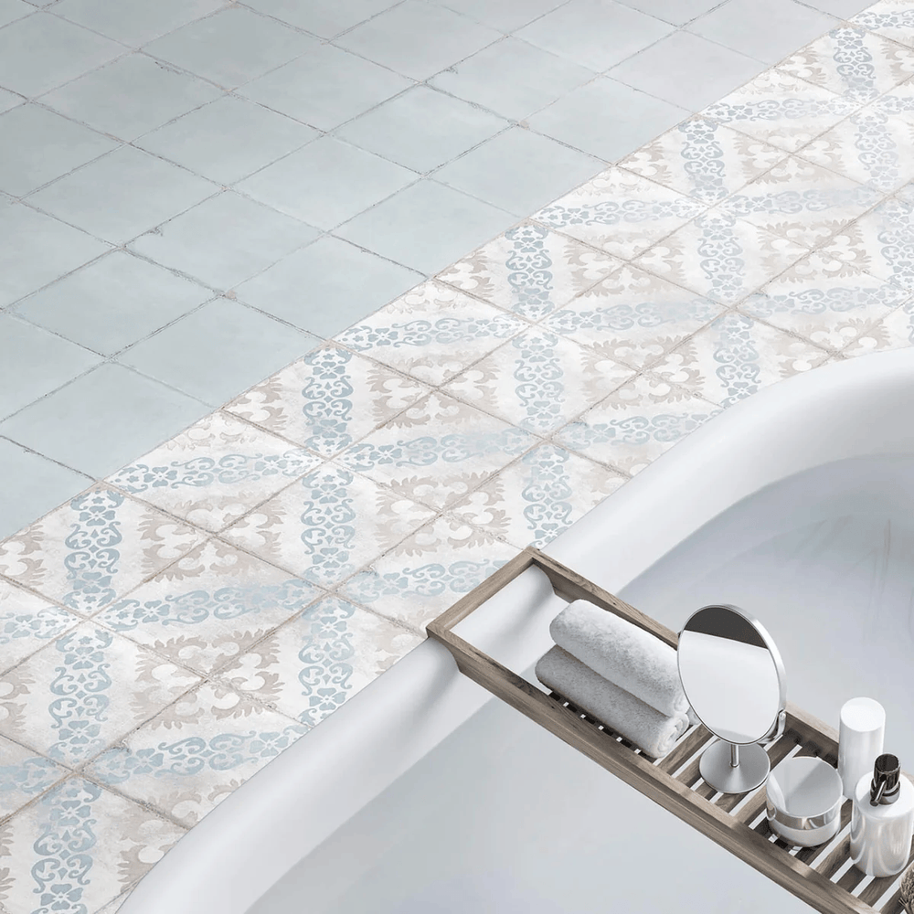 Barcelona Ocean Blue Matt Tile 150X150mm
