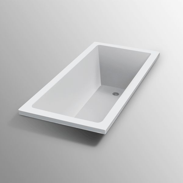 Noveen Bathtubs BTB1660 SPA BARI Drop In Spa Bathtub 1660mm (Long) x 760mm (Wide)