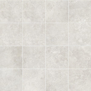 Darth Industries Tile Bari Bianco Tumbled Cobble Straight Lay Mosaic 307x307mm
