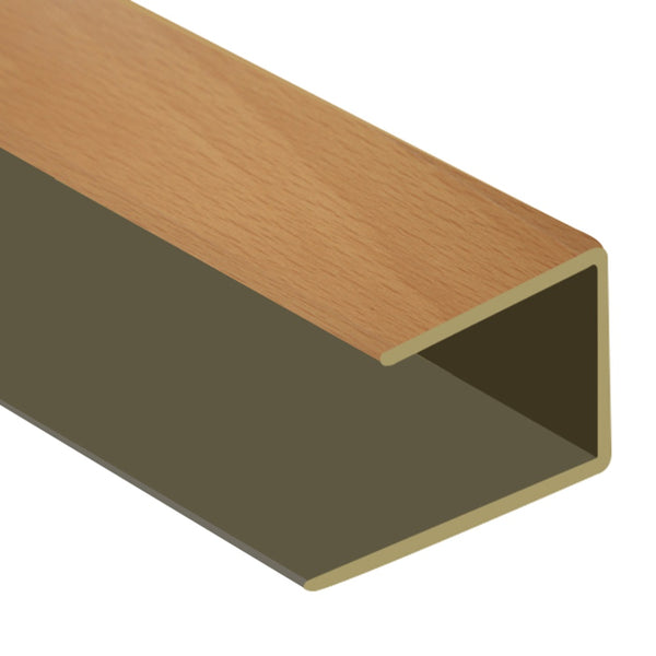 Timber Flooring Metal Senior End Trim - Beech