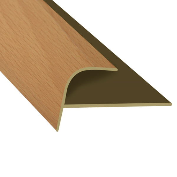 Timber Flooring Metal Senior Stair Trim - Beech