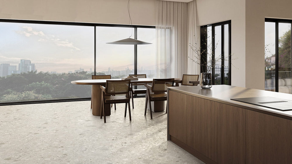 Terrazzo Ceppo Beige Gloss Tile 300X600mm