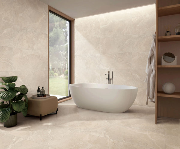612CRWBEM 612CR02 CROWN TRAVERTINE BEIGE MATT P3 600X1200