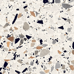 THEO DI Tile Fragment Macro Bianco Matt 200x200mm