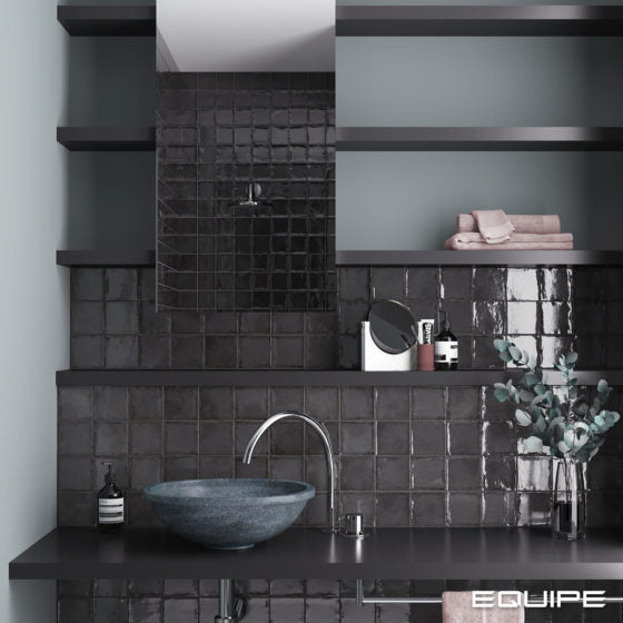 Altea Black 100x100mm Spanish wall tiles