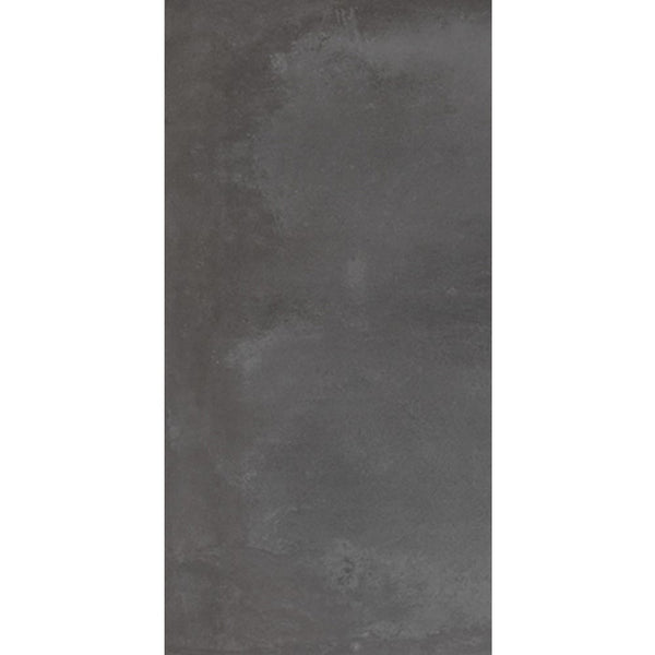 EV Tile IT-ICO-BLK-6030L Icon Italian Porcelain Rectified Black 300x600 Lappato