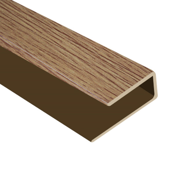 Timber Flooring Metal Junior End Trim - Blackbutt