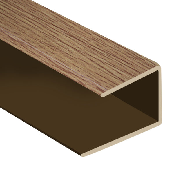 Timber Flooring Metal Senior End Trim - Blackbutt