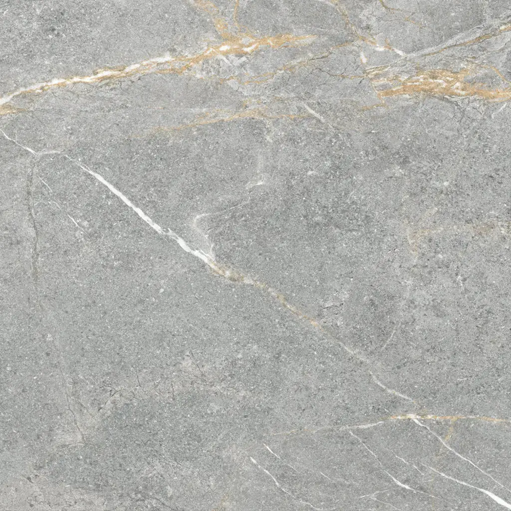 Bovilla Graphite Luxe Matt P4  Stone Look Tile 600x600