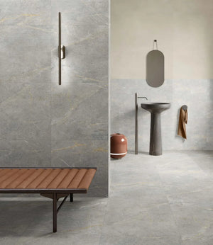 ET Tile Bovilla Graphite Luxe  Matt P2  Stone Look Tile 300x600mm