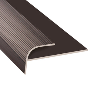 Timber Flooring Metal Junior Stair Trim - BRONZE