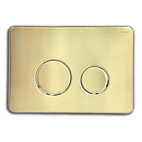 BB07 — R&T Round Dual Flush Button