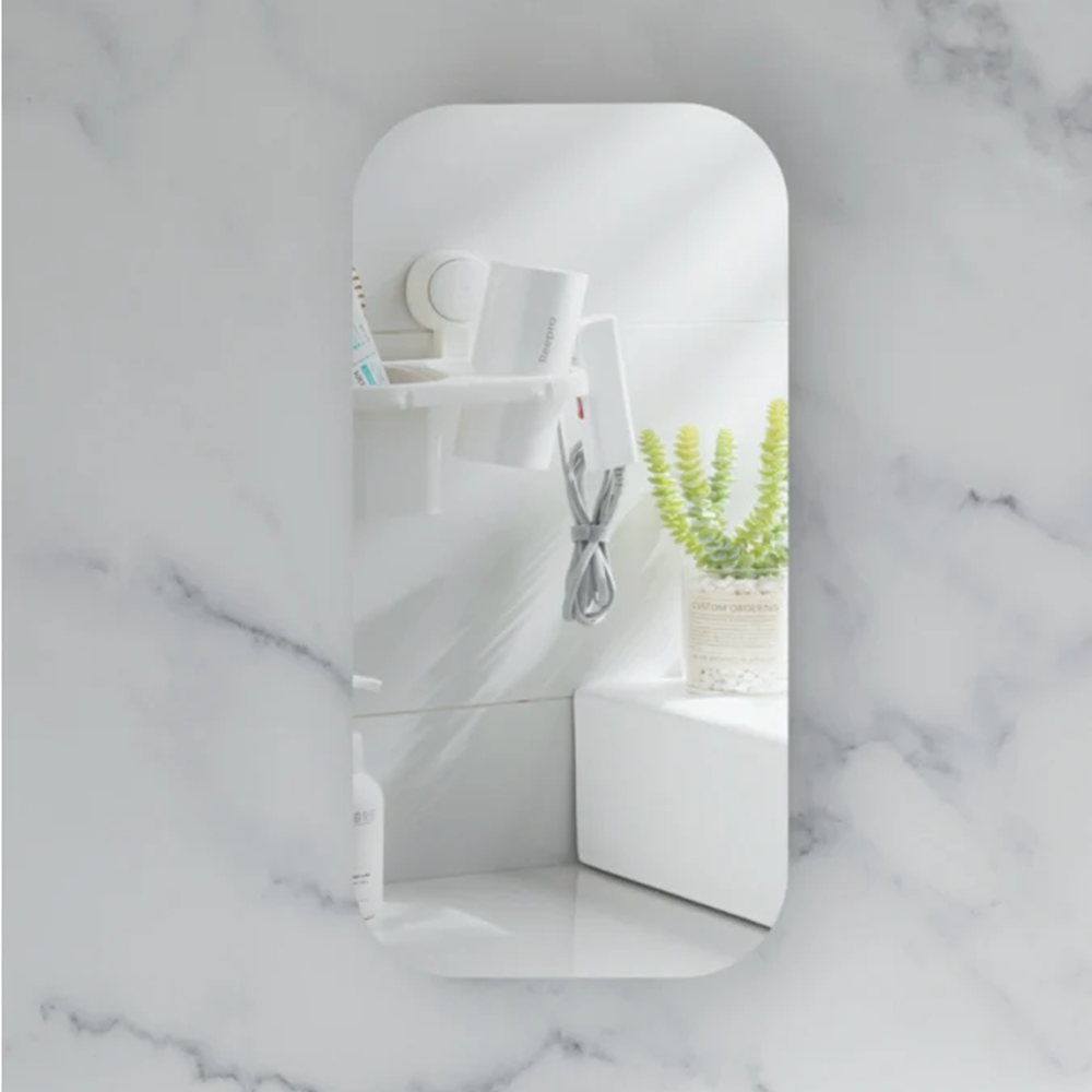 C-4590RSMW CARYSIL EARLS 450X900MM MATTE WHITE SQUIRCLE SHAVING CABINET