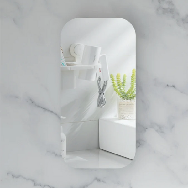 C-4590RSMW CARYSIL EARLS 450X900MM MATTE WHITE SQUIRCLE SHAVING CABINET