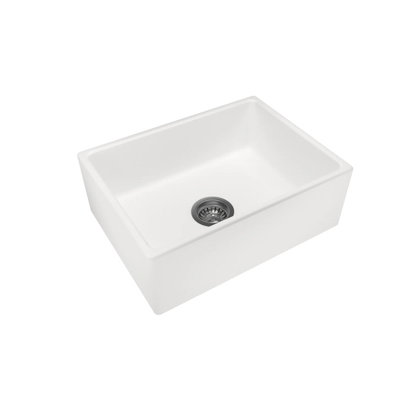 C-5345SB CARYSIL FINE FIRECLAY SINGLE BOWL 610 X 457MM