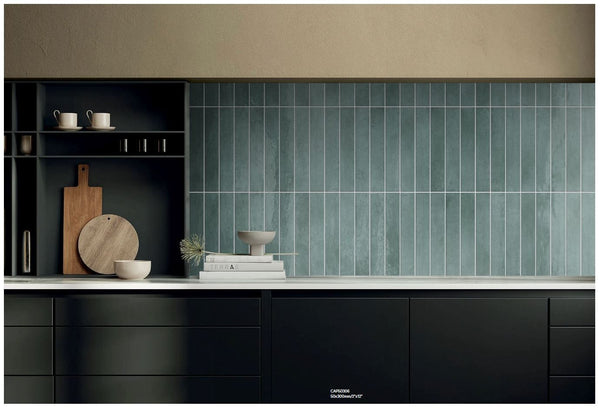 STI Tile Capri Sage Gloss Subway Tile 50x300mm