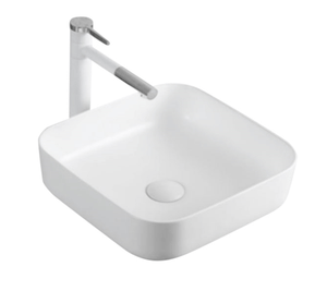 Avia Basins CB-124-MW Above Counter Basin 390*390*140MM Matt White Finish