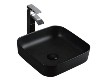 Avia Basins CB-124-MB Above Counter Basin 390*390*140MM Matt Black Finish